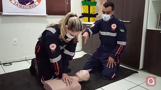Samu orienta como realizar primeiros socorros em pacientes em parada cardíacas