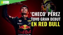 'Checo' Pérez tuvo un gran debut en Red Bull