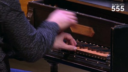 Scarlatti : Sonate en Si bémol Majeur K 57 LS 38 (Allegro) par Bertrand Cuiller - #Scarlatti555