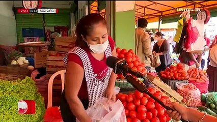 El precio de las verduras, en mercados de Santa Cruz, se mantiene