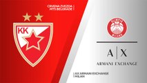 Crvena Zvezda mts Belgrade - AX Armani Exchange Milan Highlights | Turkish Airlines EuroLeague, RS Round 32