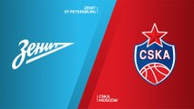 Zenit St Petersburg - CSKA Moscow Highlights | Turkish Airlines EuroLeague, RS Round 32