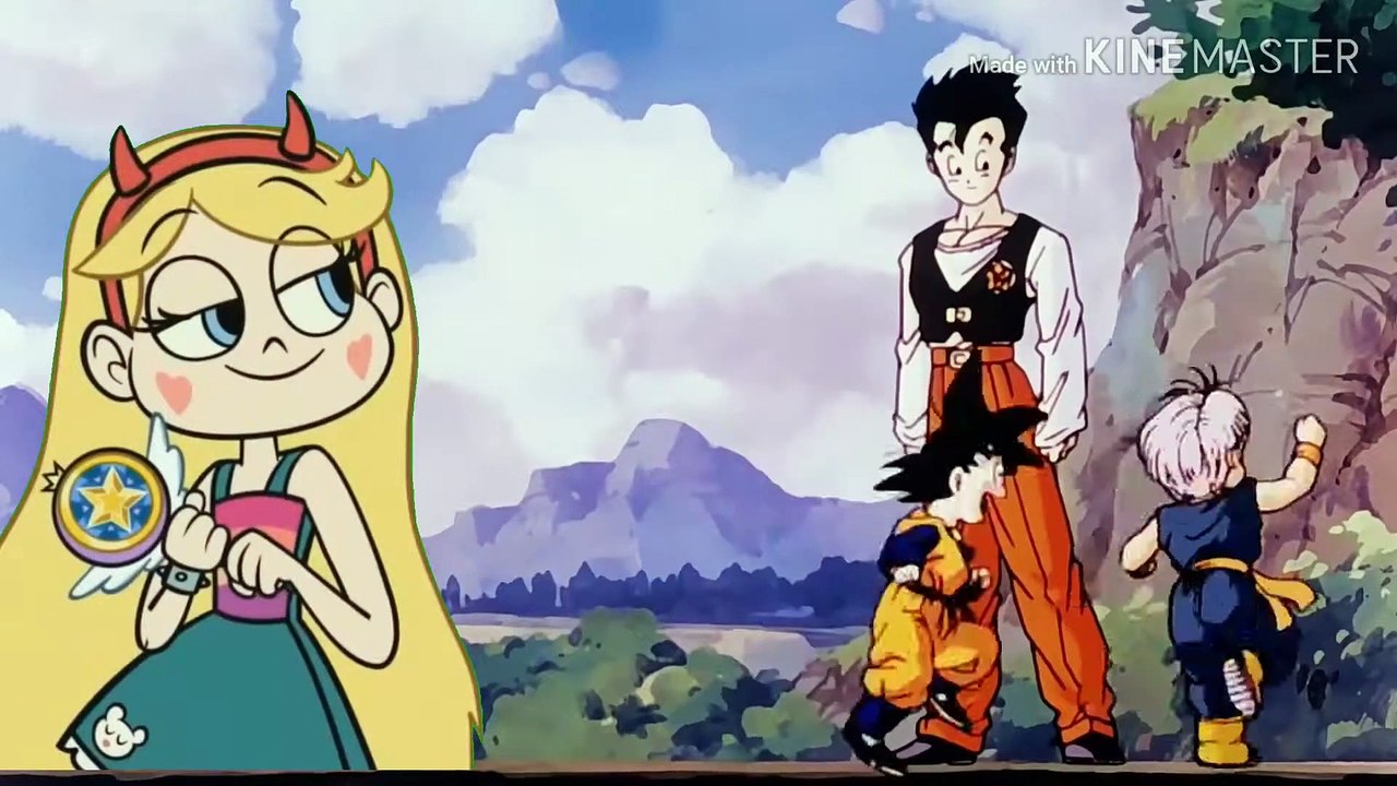 Star Butterfly Aparece Caminando En el Ending de DBZ (Son Goku vs. las fuerzas del mal) ( Saga 1)