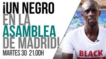 Juan Carlos Monedero: ¡Un negro en la Asamblea de Madrid! - En la Frontera, 30 de marzo de 2021
