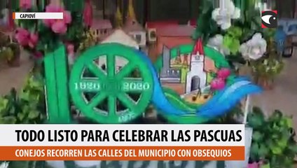Todo listo para celebrar las Pascuas