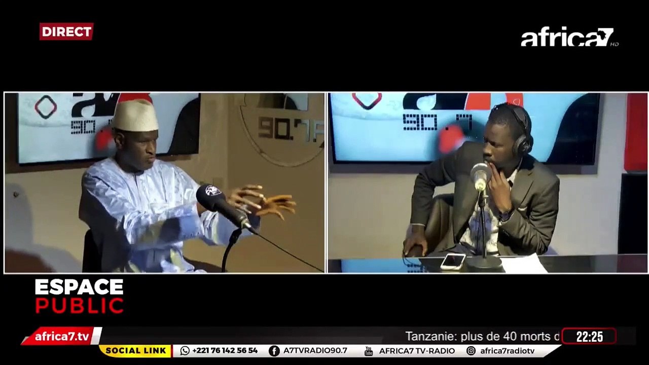 ESPACE PUBLIC Reçoit THIERNO LO Président APD