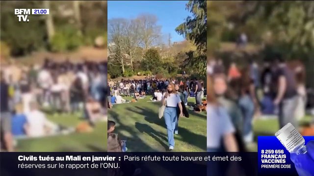 Fête sauvage à Lyon: 300 personnes réunies - 30/03