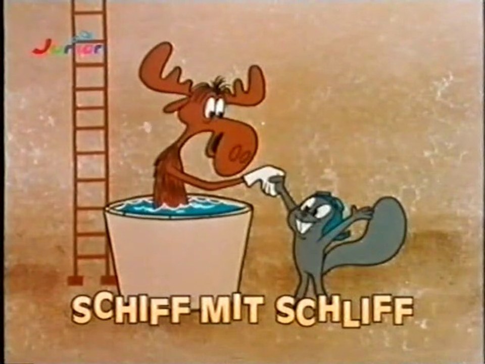 Rocky und Bullwinkle - Schiff mit Schliff