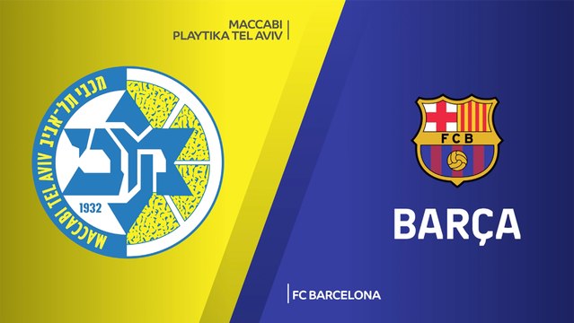 Maccabi Playtika Tel Aviv - FC Barcelona Highlights | Turkish Airlines EuroLeague, RS Round 32
