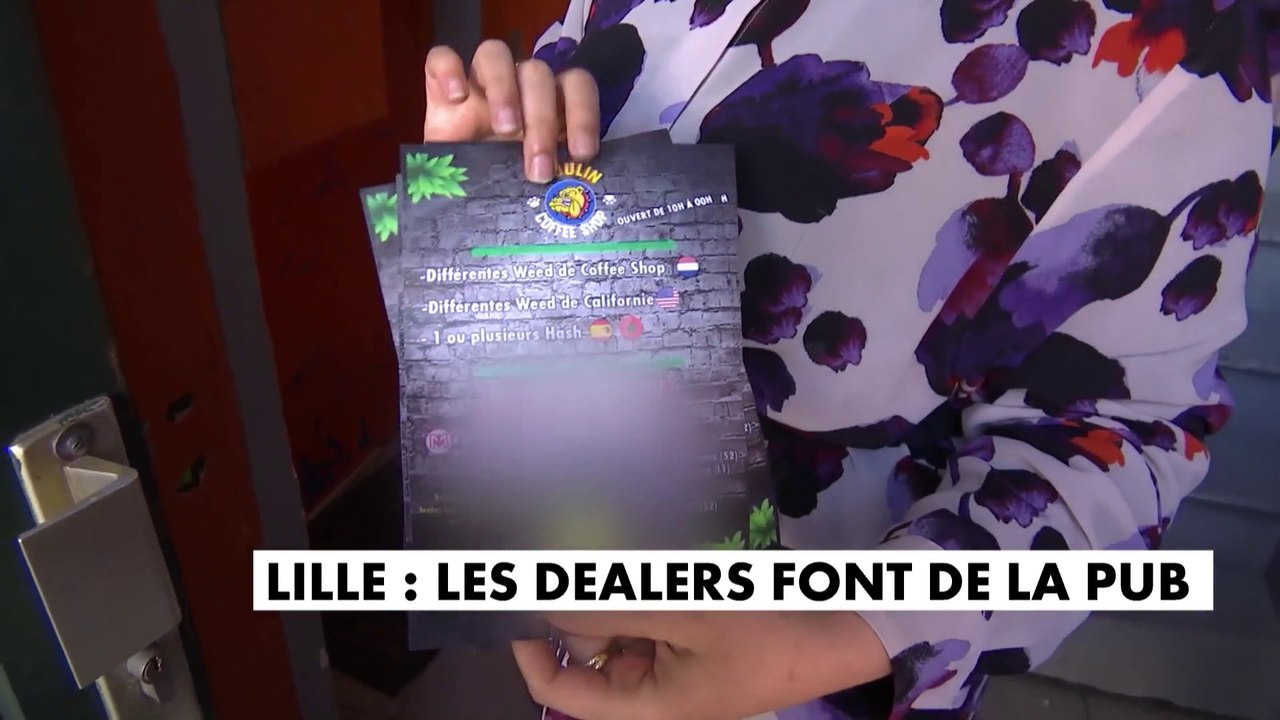 Lille : des dealers font leur pub dans les boîtes aux lettre