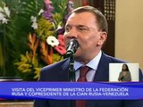 Viceprimer Ministro de Rusia: Hemos demostrado nuestra capacidad de contrarrestar las sanciones en Venezuela