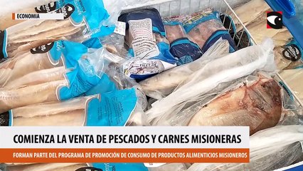 Comienza la venta de pescados y carnes misioneras