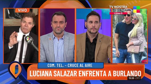 La pelea entre Luciana Salazar y Fernando Burlando