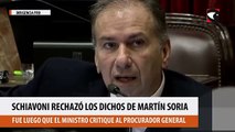Humberto Schiavoni sobre las declaraciones de Martín Soria: “Todo el arco político debe rechazar la reforma a la ley de Ministerio Público”