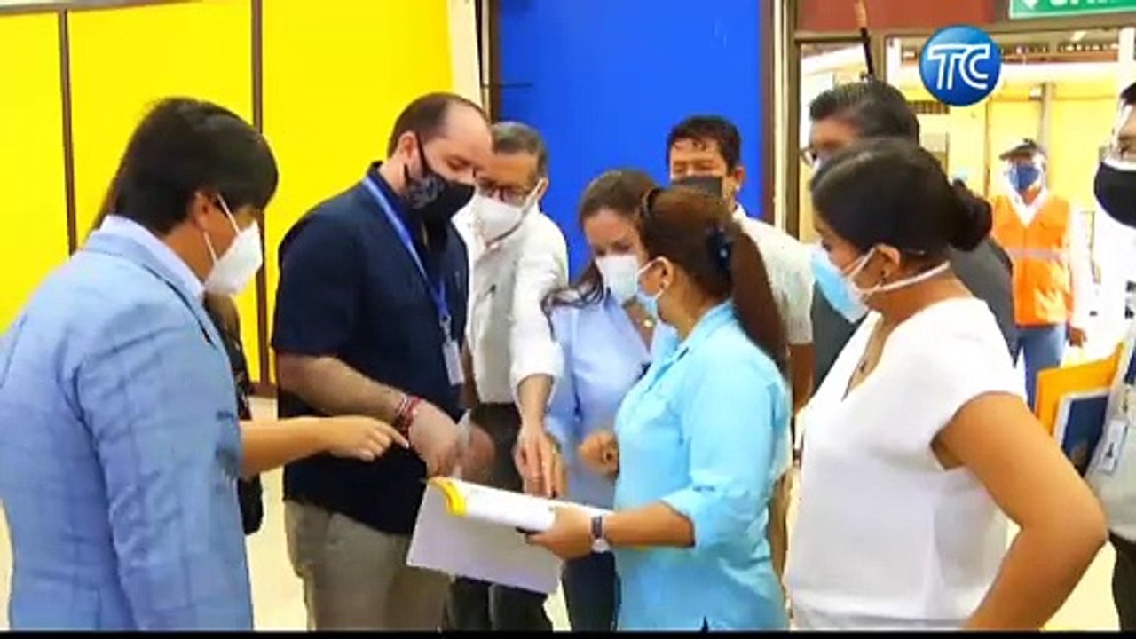 Autoridades del Municipio de Guayaquil estableció los sietes recintos para vacunación contra el covid-19