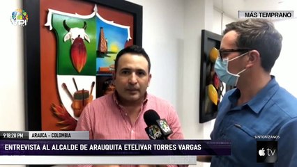 Entrevista al alcalde de Arauquita Etelivar Torres Vargas - VPItv