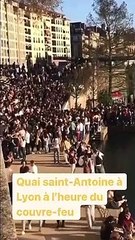 La préfecture de Lyon saisit le parquet après une grande fête sauvage, avec musique et boissons, qui a rassemblé plus de 300 personnes sur les quais de Saône - VIDEO