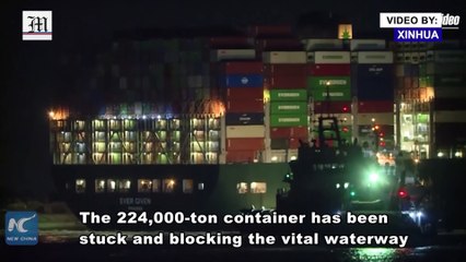 Suez Canal resumes traffic