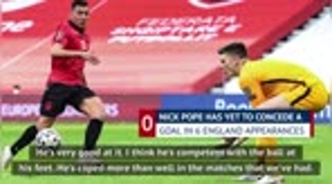 Pope keeps the ball out of England's net - and that's under rated! Southgate