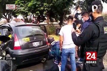 Persecución y balacera en Santa Anita: caen delincuentes que robaron S/ 60 mil a empresario