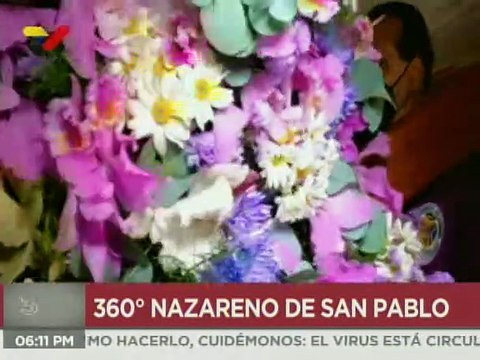Programa 360° 30MAR2021 | Preparativos para el recorrido del Nazareno de San Pablo en Caracas