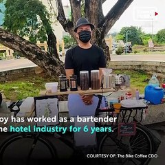 This Former Bartender Started A Mobile Bike Cafe With Only P700 | Yummy PH