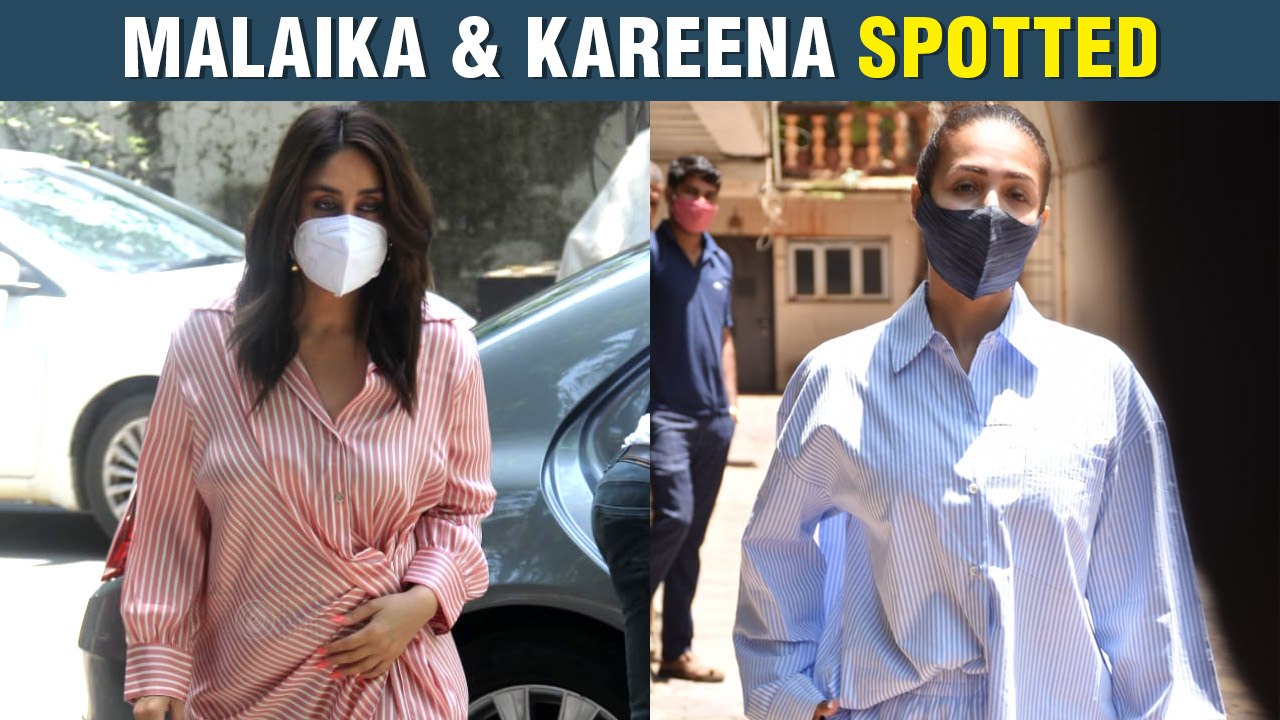 Kareena Kapoor Removes Mask On Media's Request, Malaika Arora Visits A Clinic In Mumbai