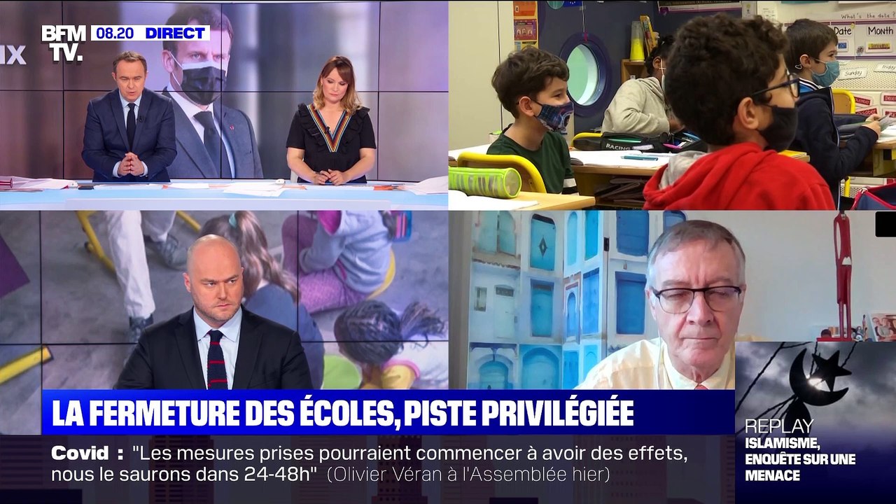 La fermeture des écoles, piste privilégiée - 31/03