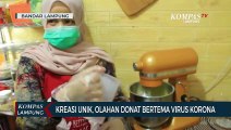 Kreasi Unik, Olahan Donat Bertemakan Virus Korona