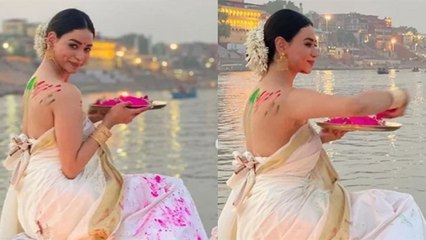 बनारस के घाट पर बोल्ड फोटोशूट को लेकर बुरी तरह Troll हुई ये Actress । Boldsky