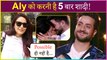 Aly Goni Wants To Marry 5 Times,Jasmin Bhasin Gives Shocking Reaction