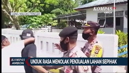 Unjuk Rasa Menolak Penjualan Lahan Sepihak