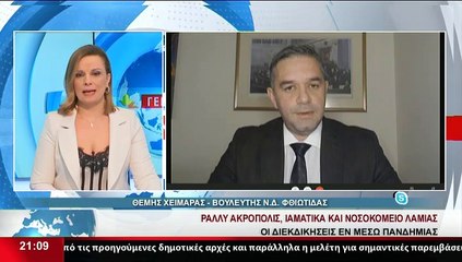 Ο Βουλευτής Ν.Δ. Φθιώτιδας, Θ.Χειμάρας στο Star
