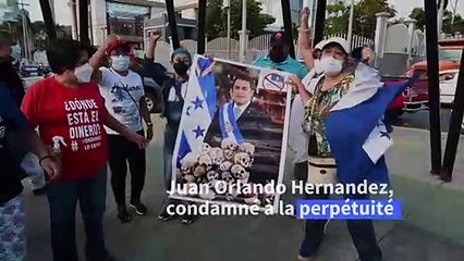 New-York: les Honduriens se réjouissent de la condamnation à perpétuité du frère du président