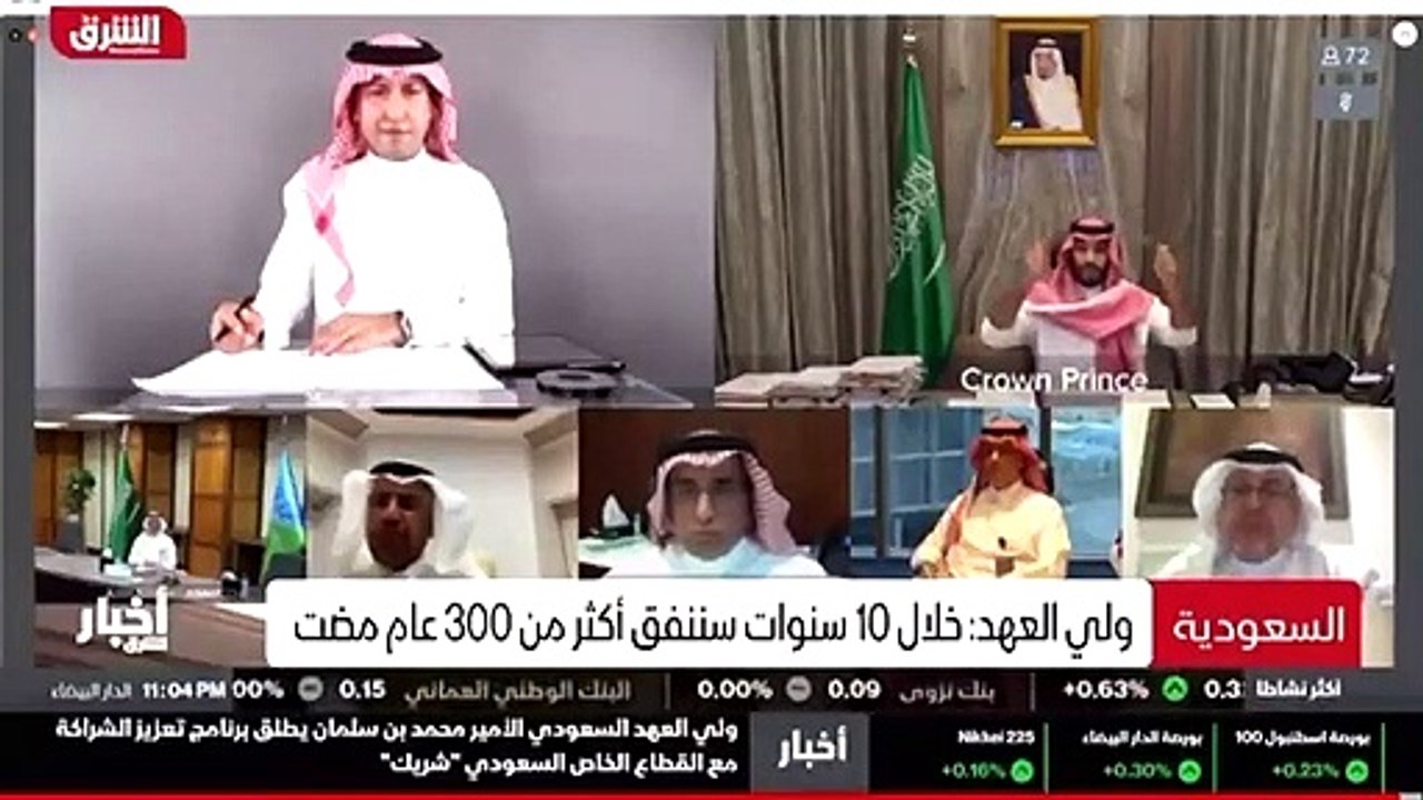 saffWe are talking about 7 trillion $  in 10 years... This is huge .. huge .. this is the new #SaudiArabia Flag of Saudi Arabia