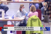 Nueva York inició vacunación contra la COVID-19 de mayores de 30 años