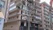 İZMİR İzmir'deki ağır hasarlı binaların yıkımı sürüyor