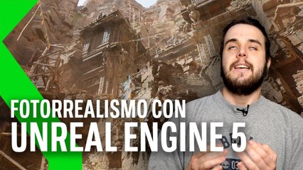 UNREAL ENGINE 5 ASI de ALUCINANTE se ve en PS5