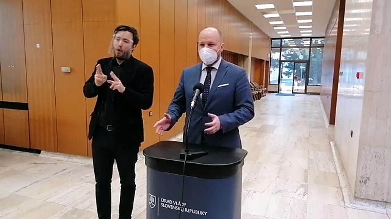 ZÁZNAM: Brífing ministra obrany J. Naďa pred rokovaním Vlády SR