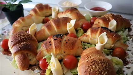 Wasafat Ramadan : Croissants Au Fromage - Matbakh Kamar