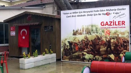 Gaziler istedi Başkan Öküzcüoğlu yerine getirdi