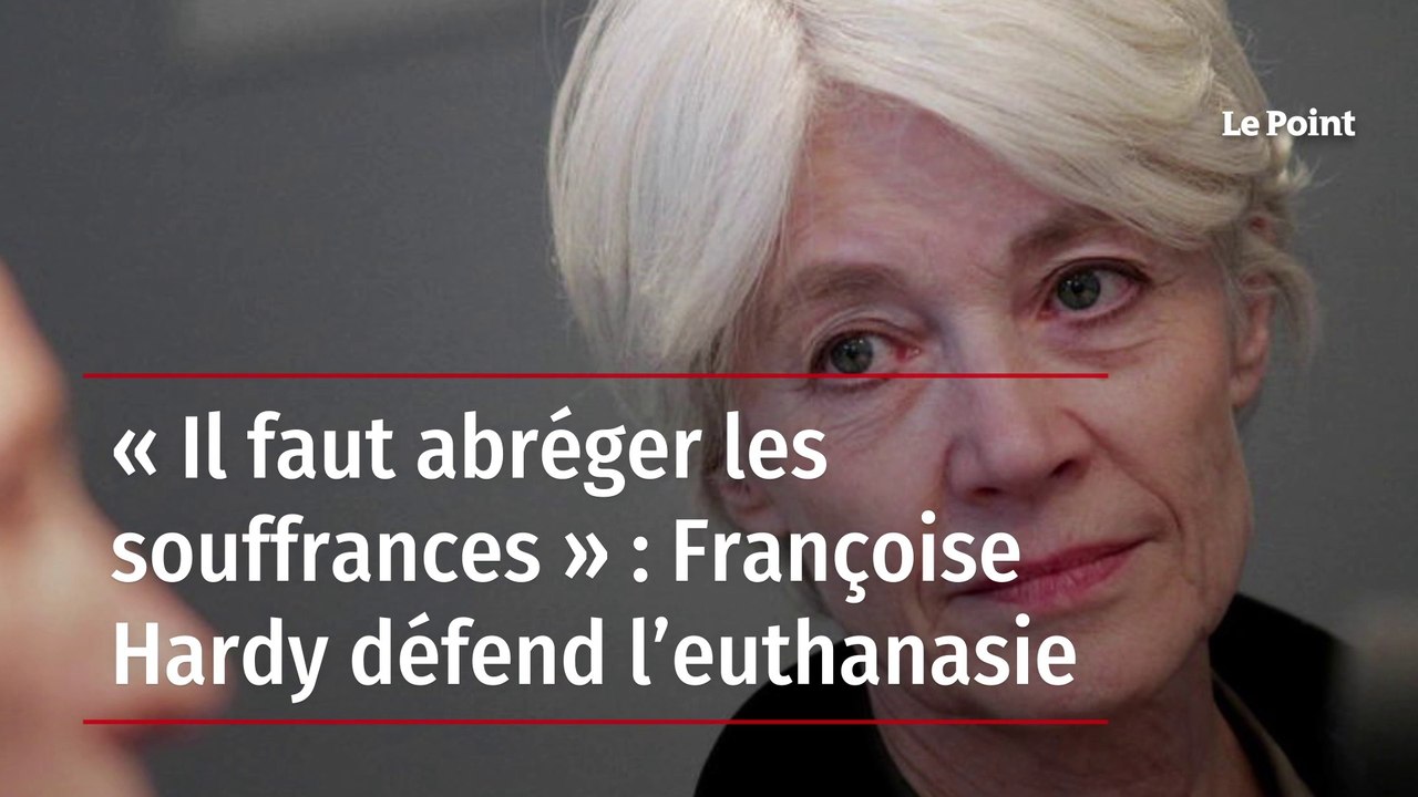 « Il faut abréger les souffrances » : Françoise Hardy défend l’euthanasie