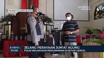 Jelang Perayaan Jumat Agung, Polisi Perketat Pengamanan Gereja