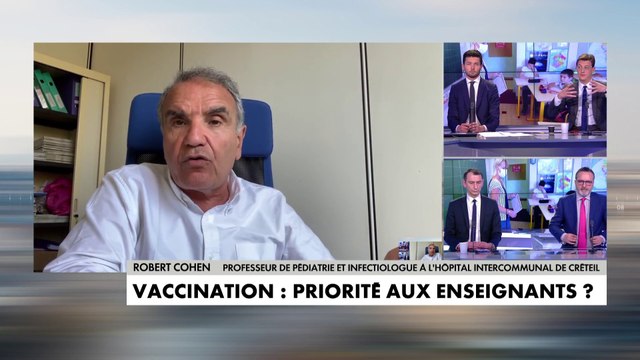 Pr Robert Cohen : «Il faut vacciner tous les enseignants qui le souhaitent pour les protéger»