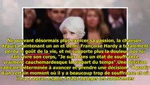 Françoise Hardy dans un état de -souffrance cauchemardesque-, elle lance un appel à l’aide boul...
