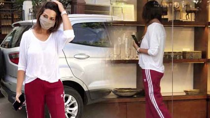 Sonali Bendre Spotted at OMA Store in Juhu for Shopping | FilmiBeat