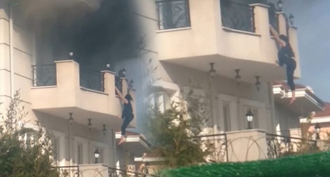 İstanbul’da lüks villada dehşet anları