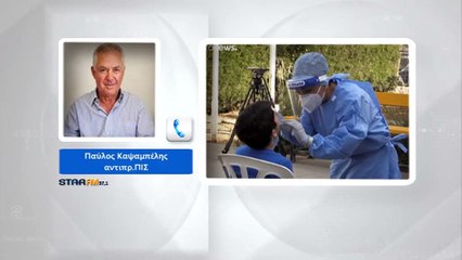 Παύλος Καψαμπέλης αντιπρ.ΠΙΣ: Τα μέτρα να παραμείνουν ως έχουν. Δυνατό καμπανάκι τα 4.340 κρούσματα