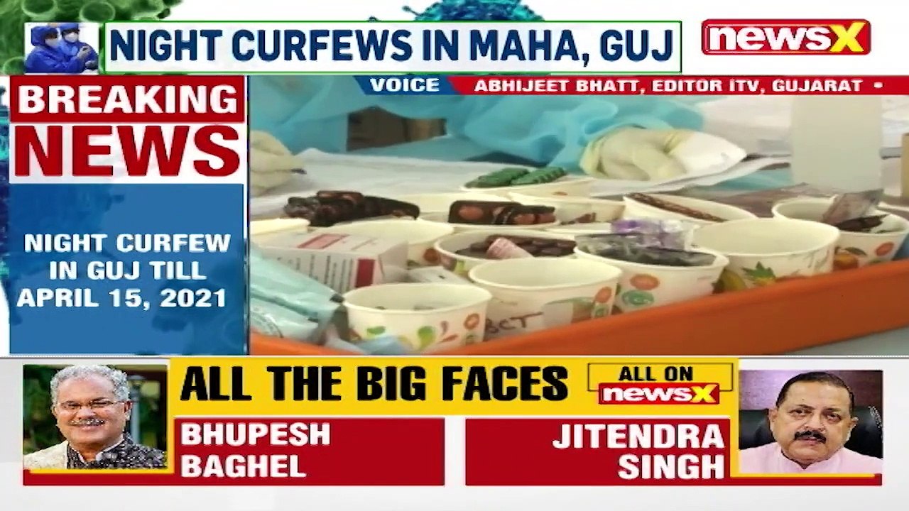 Gujarat Imposes Night Curfew In 4 Districts Night Curfew Till April 15 NewsX