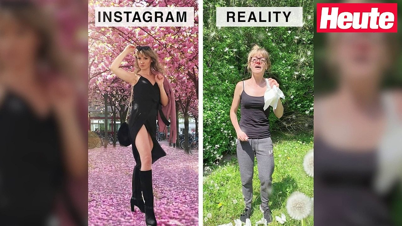So würden Instagram-Pics im echten Leben aussehen